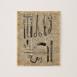 Quebra-cabeça Jogos antigos do Necropsy, zombi Apoalypse, arte