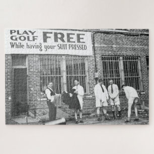 Quebra-cabeça Jogue sem golfe (enquanto o seu terno é pressiona