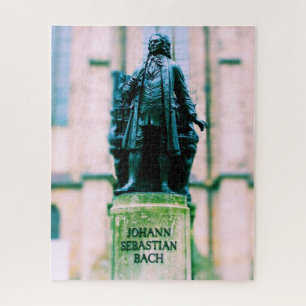 Quebra-cabeça Johann Sebastian Bach Statue - 16x20 - 520 pc