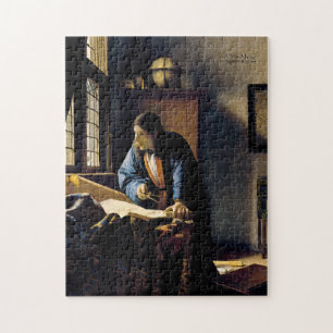 Quebra-cabeça Johannes Vermeer - A Geógrafa