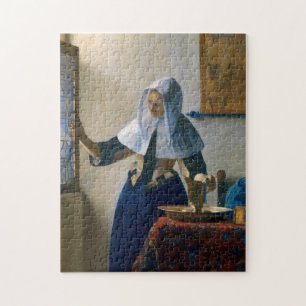 Quebra-cabeça Johannes Vermeer - Woman with a Water Pitcher