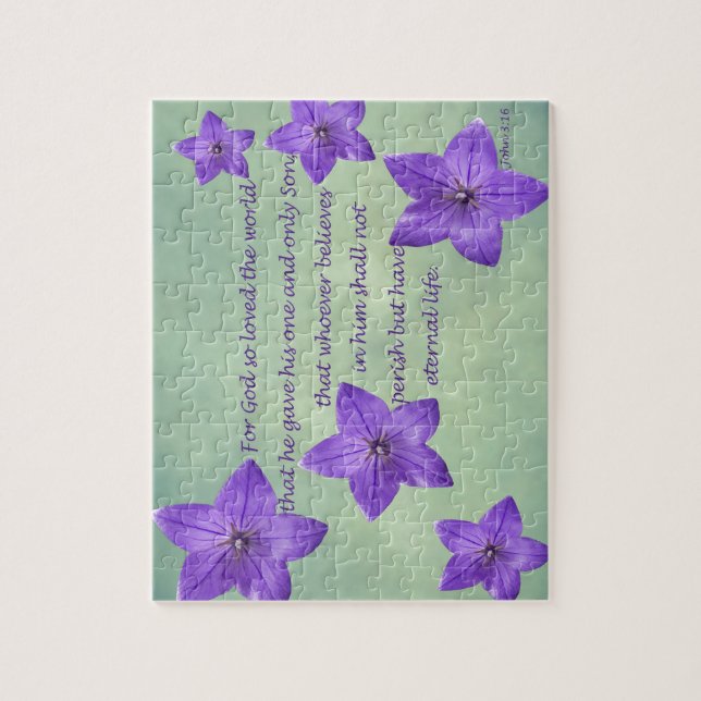 Quebra-cabeça John 3:16 (Vertical)