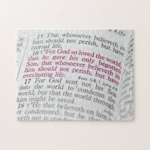 Quebra-cabeça John 3:16
