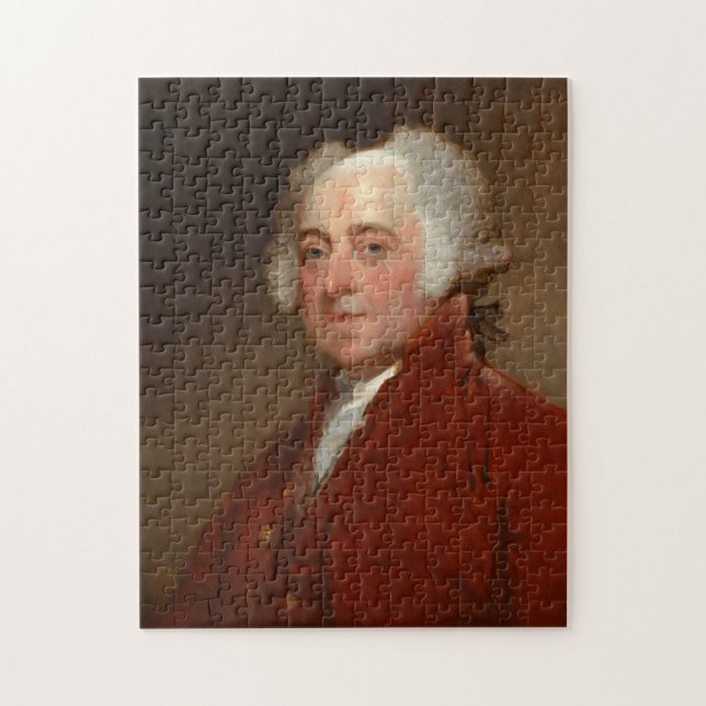Quebra-cabeça John Adams, 1821, por Gilbert Stuart (Vertical)