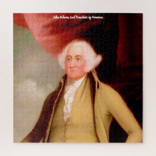 Quebra-cabeça John Adams 2º Presidente da América.