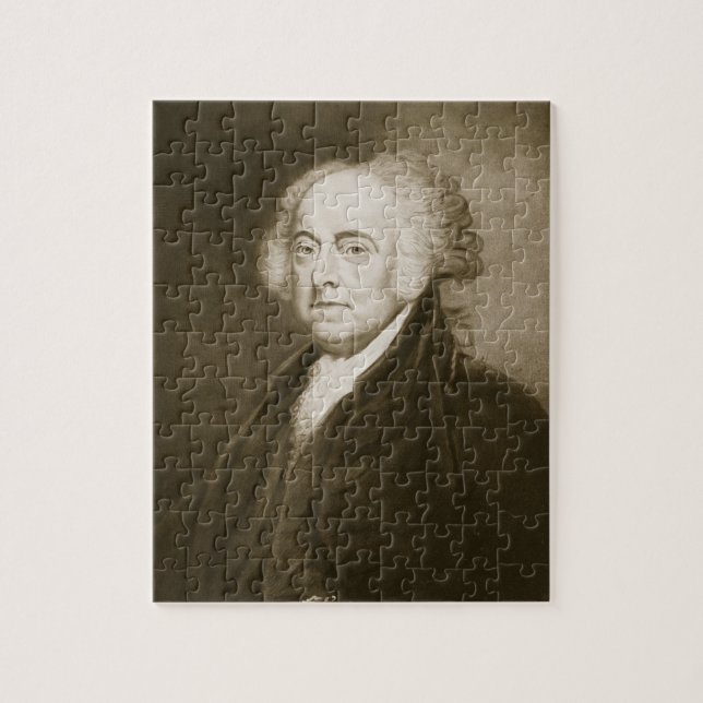 Quebra-cabeça John Adams, ?a Presidente dos Estados Unidos de (Vertical)