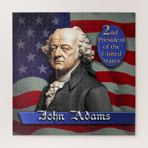 Quebra-cabeça John Adams: segundo Presidente dos Estados Unidos