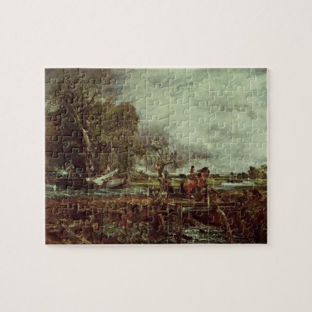 Quebra-cabeça John Constable | o cavalo do pulo, c.1825 (óleo (Horizontal)