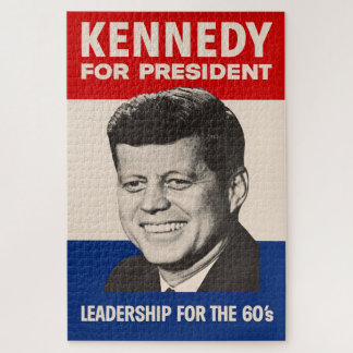Quebra-cabeça John F. Kennedy Para O Presidente JFK Poster