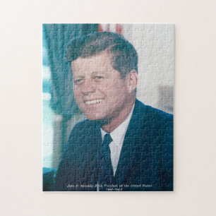 Quebra-cabeça John F. Kennedy Presidente dos Estados Unidos