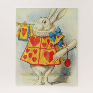 Quebra-cabeça John Tenniel   Coelho Branco
