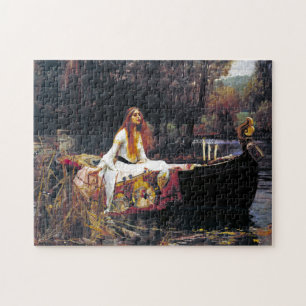 Quebra-cabeça John William Waterhouse A Senhora De Shalott
