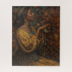 Quebra-cabeça Joias Art de Mostyn Reimaginada com Mulher Negra