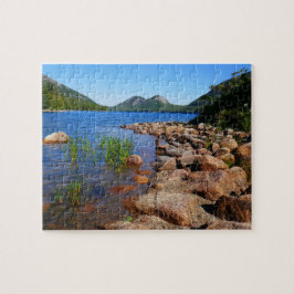 Quebra-cabeça Jordan Pond II no Parque Nacional Acadia