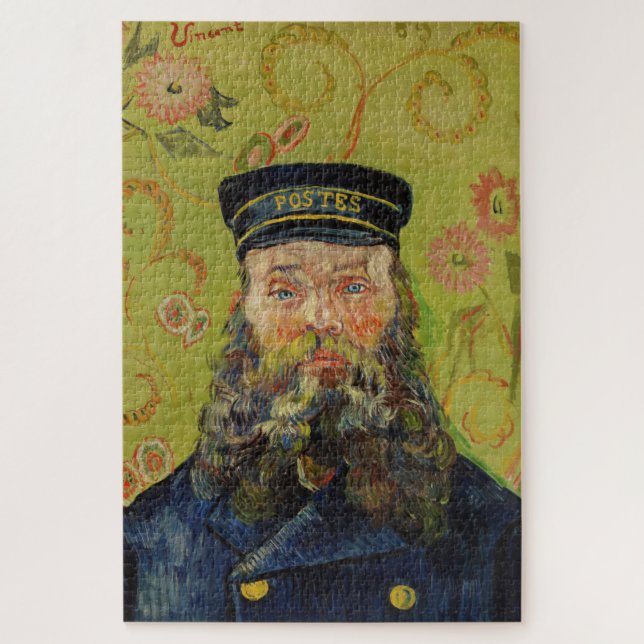 Quebra-cabeça Joseph-Étienne Roulin (por Vincent van Gogh) (Vertical)