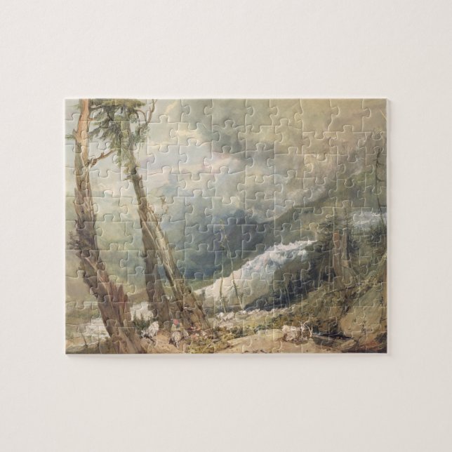 Quebra-cabeça Joseph Mallord William Turner | Mere de Glace, in  (Horizontal)