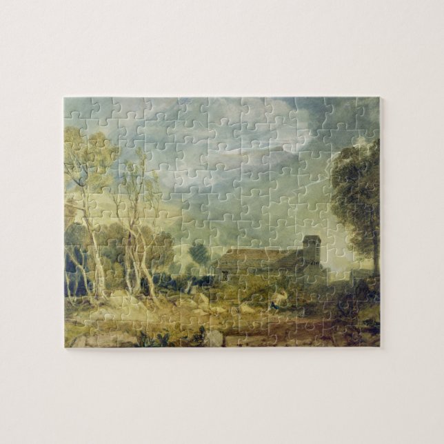 Quebra-cabeça Joseph Mallord William Turner | Patterdale Old Chu (Horizontal)