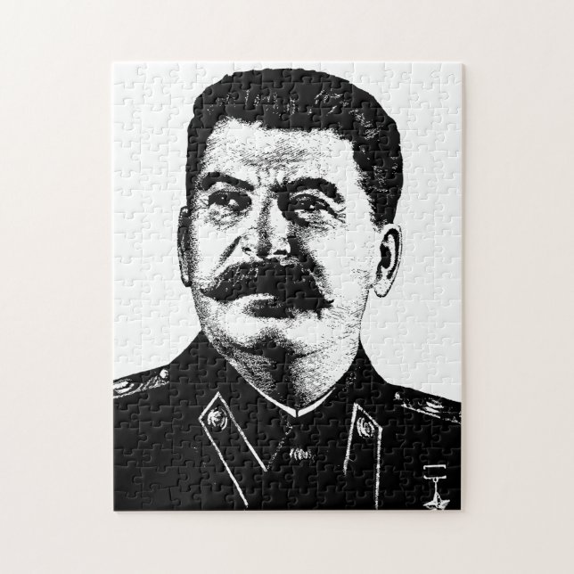 Quebra-cabeça Joseph Stalin, URSS, CCCP, União Soviética, Comuni (Vertical)