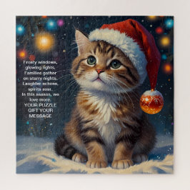 Quebra-cabeça Joy da mensagem de Natal