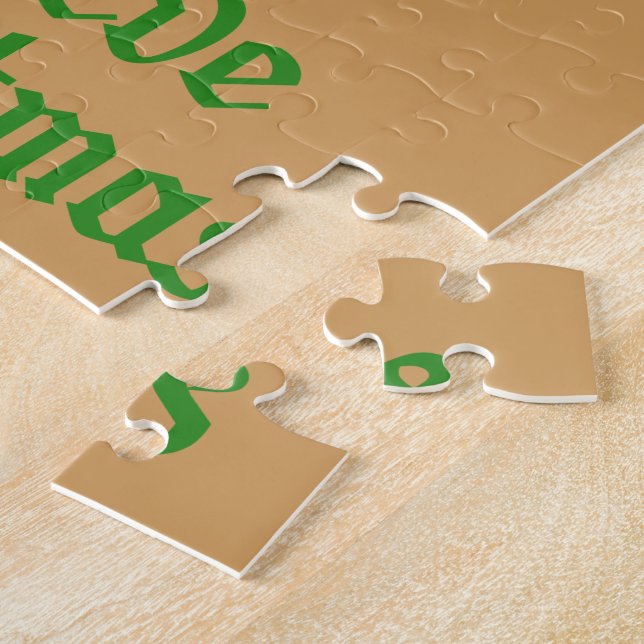 Quebra-cabeça Joy, Love, Peace, Acredite, Natal (Lateral)