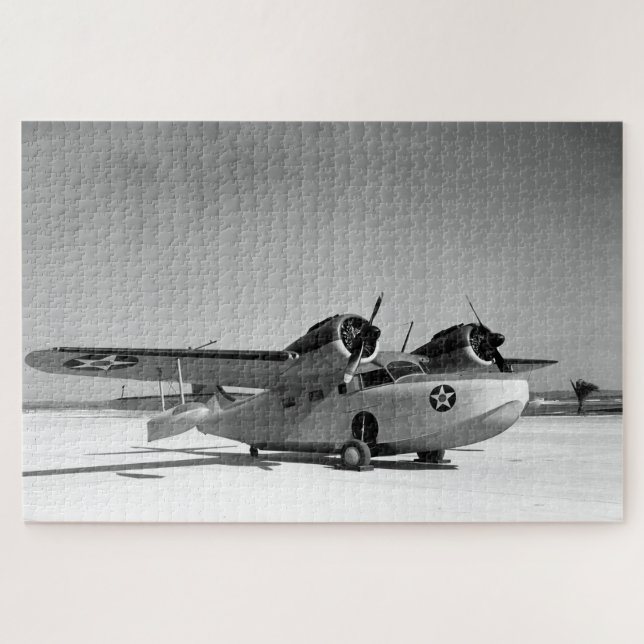 Quebra-cabeça JRF-5 Aeronave Naval – 1942 Histórico  (Horizontal)