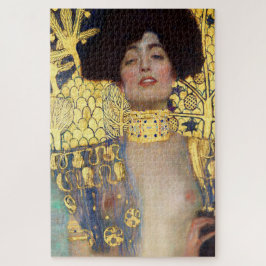 Quebra-cabeça Judith e o Chefe de Holofernes por Gustav Klimt