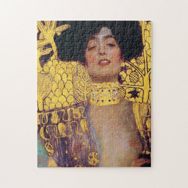 Quebra-cabeça Judith (Lady in Dourado), Gustav Klimt (Vertical)