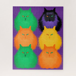 Quebra-cabeça Julgando Gatos