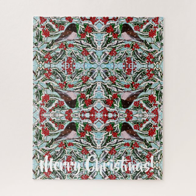 Quebra-cabeça Juncos de Natal em Holly! (Vertical)