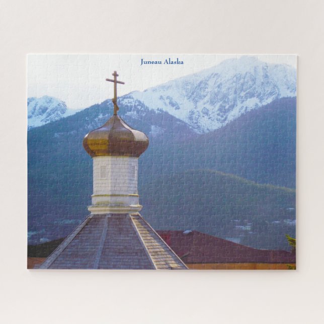 Quebra-cabeça Juneau Alasca (Horizontal)