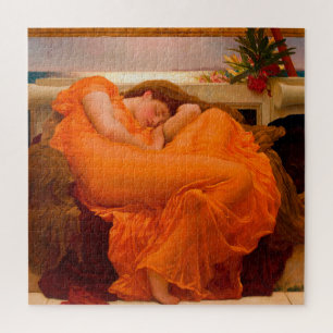 Quebra-cabeça Junho flamejante por Lord Frederic Leighton