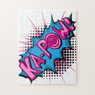 Quebra-cabeça Ka-Prisioneiro de guerra cómico do pop art!
