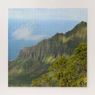 Quebra-cabeça Kalalu Overlook - Kauai, Havaí - 20x20 - 676 pc