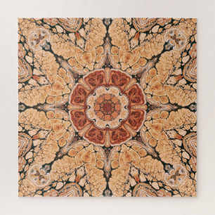Quebra-cabeça Kaleidoscópico Mandala