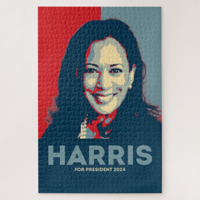 Quebra-cabeça Kamala Harris Para O Presidente 2024 - Esperança (Vertical)