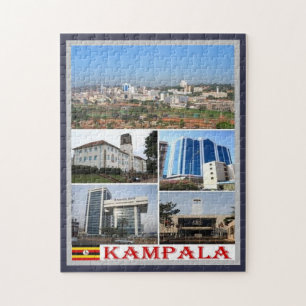 Quebra-cabeça Kampala - Mosaico - Uganda -