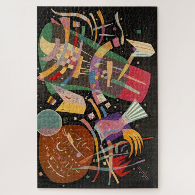 Quebra-cabeça Kandinsky Composition 10 Abstrato Painting (Vertical)