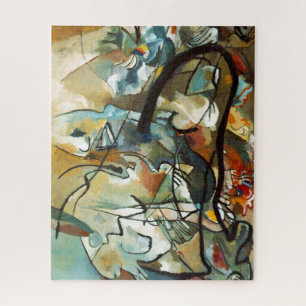 Quebra-cabeça Kandinsky Composition V Abstrato Pintura