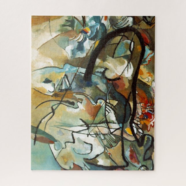Quebra-cabeça Kandinsky Composition V Abstrato Pintura (Vertical)