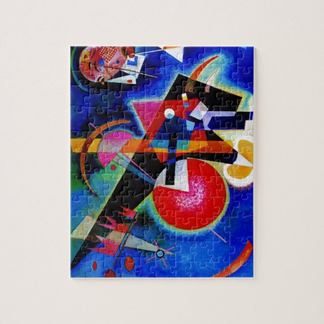 Quebra-cabeça Kandinsky no Trabalho de arte de pintura Abstrato  (Vertical)