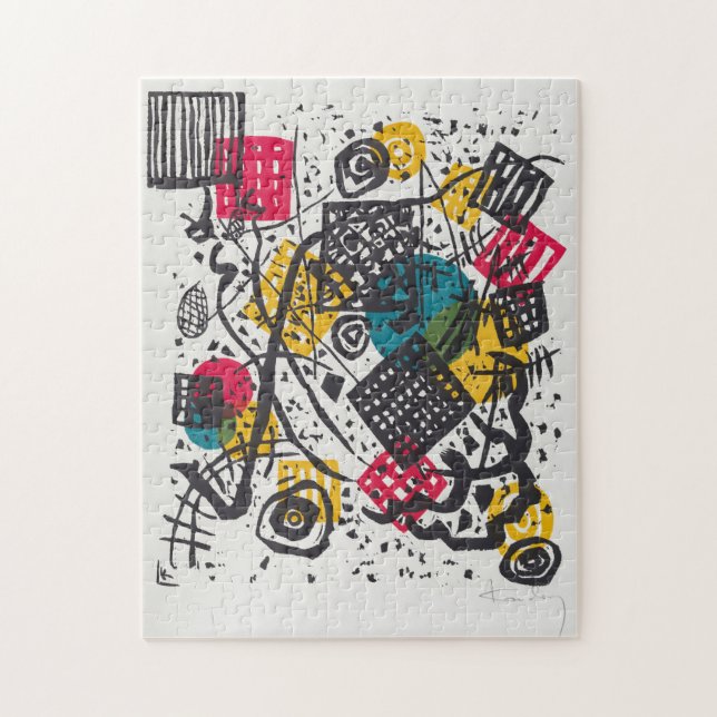 Quebra-cabeça Kandinsky Small Worlds V Abstrato Classic (Vertical)