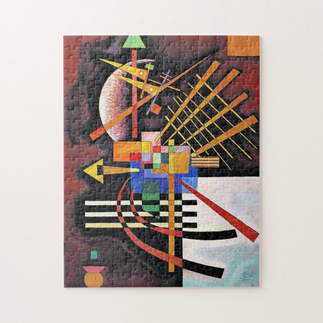 Quebra-cabeça Kandinsky - Superior e Esquerda, (Vertical)
