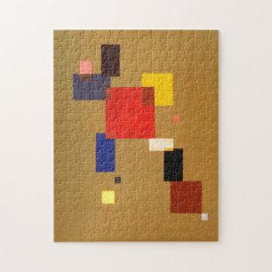 Quebra-cabeça Kandinsky Treze Retângulos Abstrato Painting