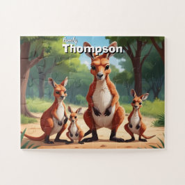 Quebra-cabeça Kangaroo Kingdom Personalizado