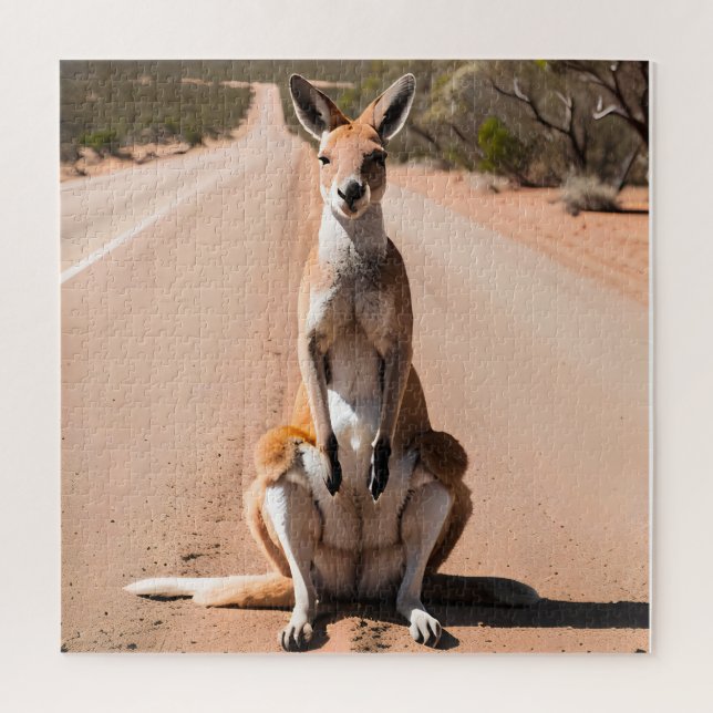 Quebra-cabeça Kangaroo no Exterior (Vertical)