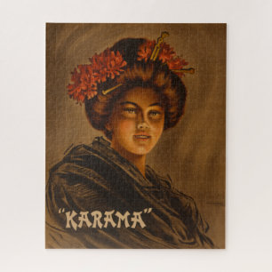 Quebra-cabeça Karama Geisha Japonesa Oiran Garota Cortesã