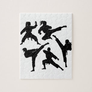 Quebra-cabeça Karate / Taekwondo / judo moderno e moderno