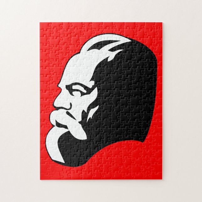 Quebra-cabeça Karl Marx, Communism, Socialism, Soviet Union (Vertical)