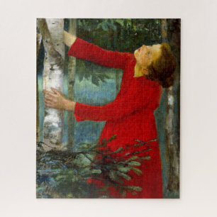 Quebra-cabeça Károly Ferenczy - Canto de Pássaro
