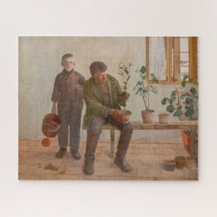 Quebra-cabeça Károly Ferenczy - Jardineiros